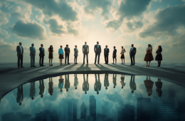 Shibaba_Design_business_people_standing_out_in_a_circle